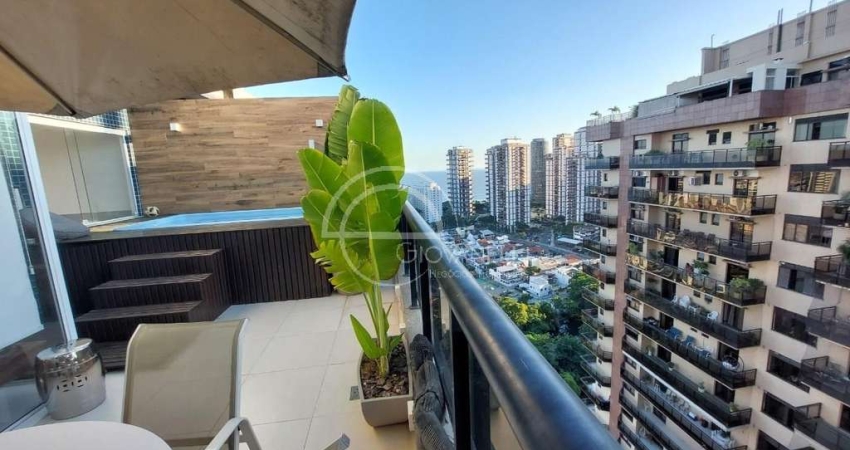 COBERTURA DUPLEX DE 3 QUARTOS/ 2 SUÍTES Á VENDA - BARRA DA TIJUCA - ABM - SOL DE MARAPENDI