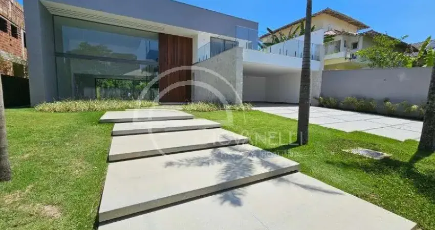Casa 1a. locação /triplex com elevador / 5 suites á venda - barra da tijuca - nova ipanema