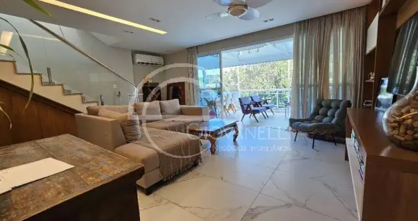 Cobertura duplex de 3 quartos / 2 suítes à venda - jardim ocêanico - barra da tijuca - 2a. quadra da praia ! vista total pedra da gávea !