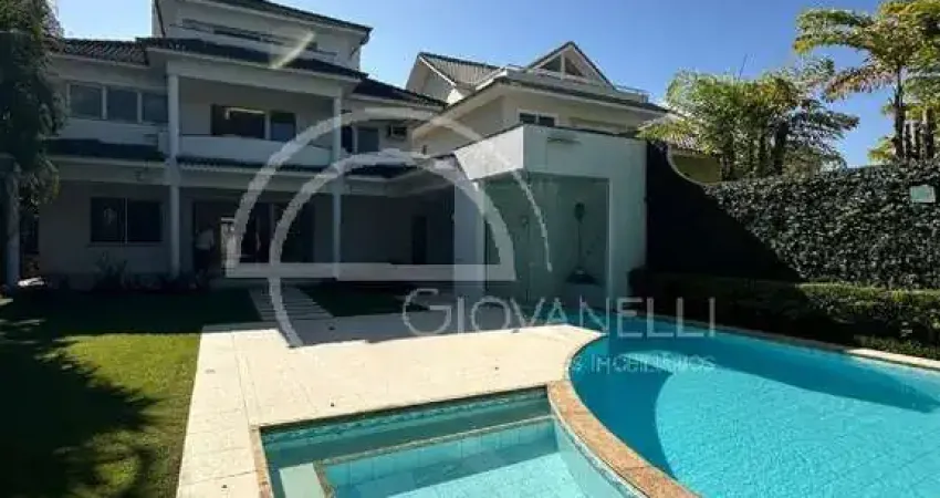 Casa triplex de 6 quartos à venda - barra da tijuca - crystal lake