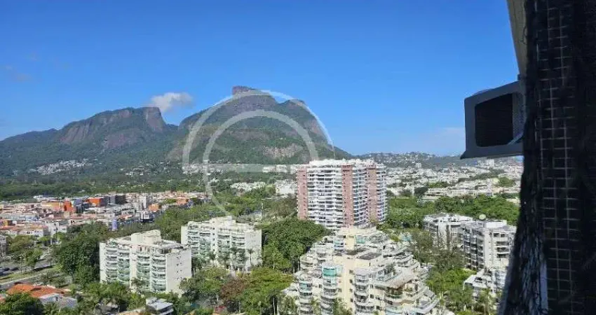 Apartamento alto padrão ! luxo ! 3 quartos com 1suíte e 2 vagas na barra da tijuca - abm -rio de janeiro - 132m²