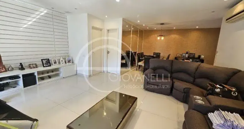 Apartamento alto padrão ! luxo ! 3 quartos com 1suíte e 2 vagas na barra da tijuca - abm -rio de janeiro - 132m²