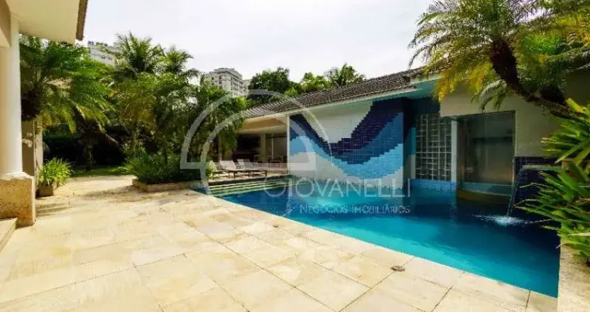 Mansão na barra da tijuca no condomínio malibu, com 854m², 5 suítes, lazer completo e espaço gourmet