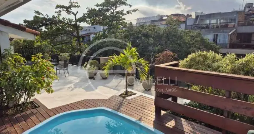 Cobertura linear 209m² na gleba a, recreio, 2 quartos com possibilidade de mais 1, terraço amplo com piscina, ao lado do shopping barra world