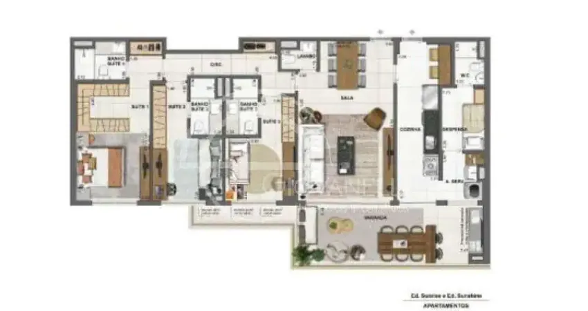 Apartamento com 3 quartos à venda na Avenida Lúcio Costa, 3560, Barra da Tijuca, Rio de Janeiro