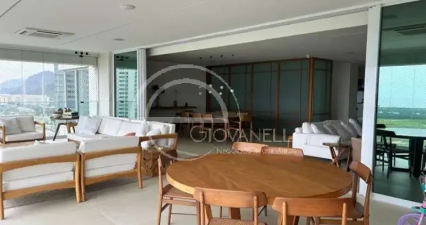 Apartamento de luxo à venda na Barra da Tijuca, Rio de Janeiro - 4 quartos, 4 suítes, 5 banheiros, 3 vagas - 381m².