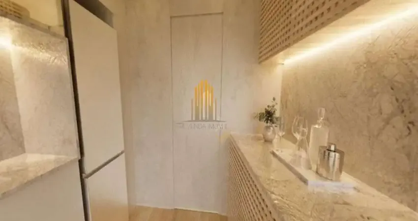 Condominio The Choice Pinheiros, Studio Residencial de 46m² com 1 suíte, 1 terraço, 1 vaga.