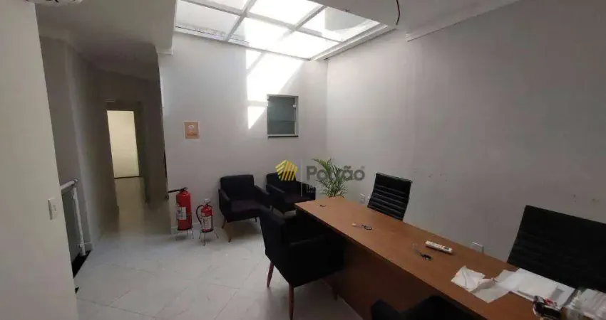 Salão para alugar, 287 m² por r$ 9.513,00/mês - jardim do mar - são bernardo do campo/sp