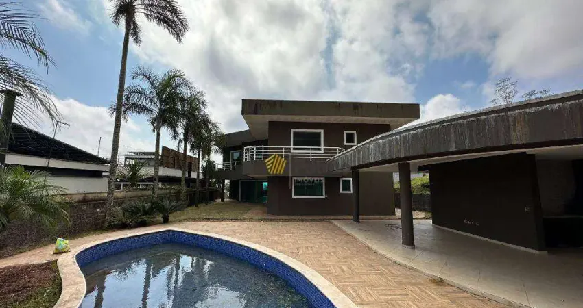 Casa com 5 dormitórios à venda, 605 m² por r$ 6.000.000,00 - swiss park - são bernardo do campo/sp