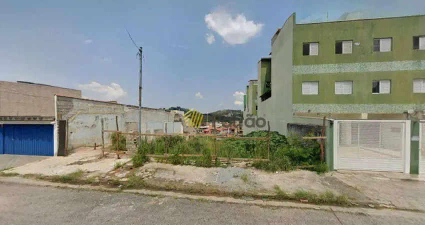 Terreno à venda na Rua Cedral, Vila Progresso, Santo André