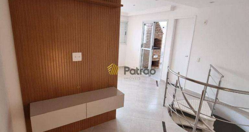 Cobertura com 3 quartos à venda na Rua Vinte e Quatro de Fevereiro, Casa Branca, Santo André
