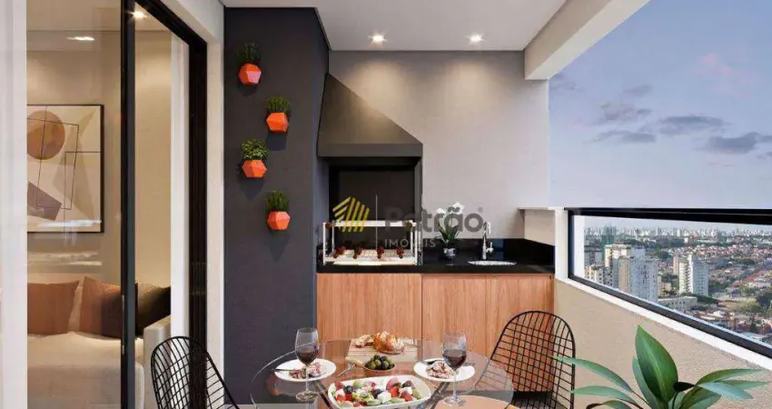 Apartamento com 2 dormitórios à venda, 64 m² por R$ 659.000,00 - Campestre - Santo André/SP