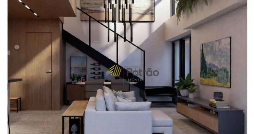 Cobertura duplex Res. Unique com 1 dormitório, 82 m² - venda por R$ 1.100.000 ou aluguel por R$ 6.000 /mês + Cond e IPTU - Centro - SBC/SP