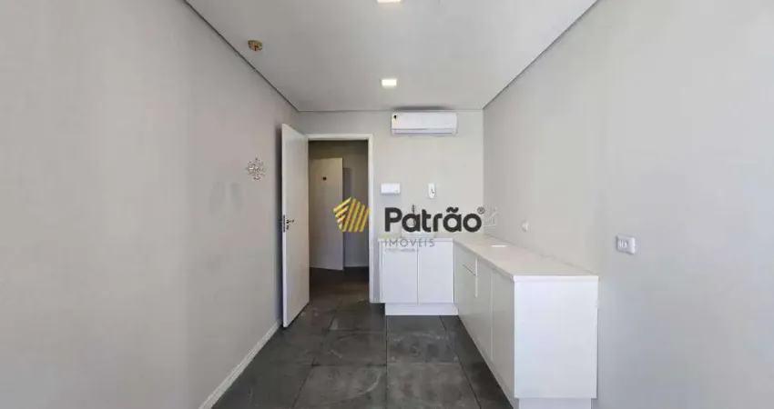 Sala, 37 m² - venda por r$ 415.000 ou aluguel por r$ 2.700,00 + cond e iptu - campestre - santo andré/sp