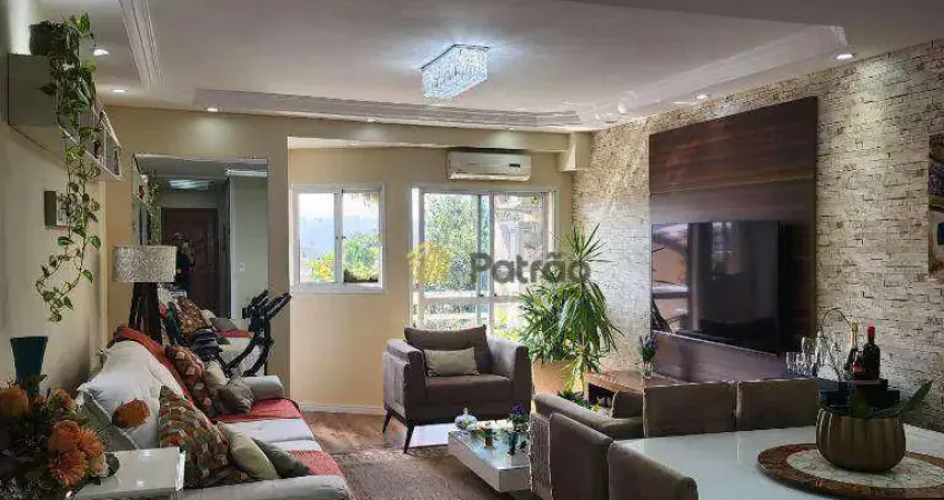 Apartamento com 3 quartos à venda na Avenida Doutor Washington Luís, Vila Caminho do Mar, São Bernardo do Campo