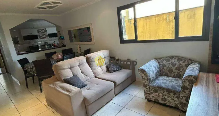 Apartamento à venda, 107 m² por R$ 520.000,00 - Vila Camilópolis - Santo André/SP