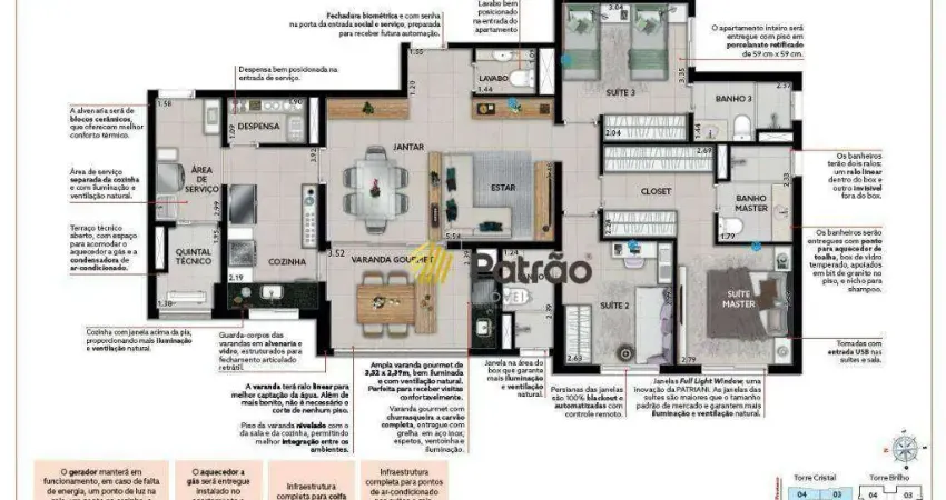 Apartamento em Centro