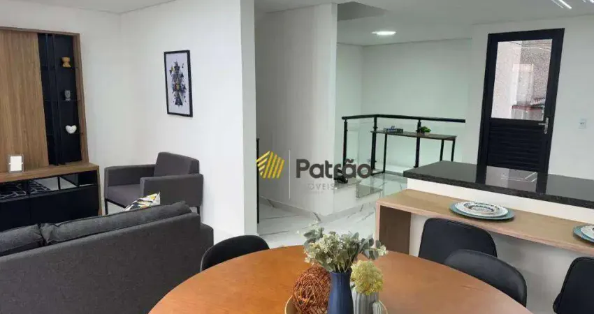 Casa com 3 quartos à venda na Rua das Jabuticabeiras, Campestre, Santo André