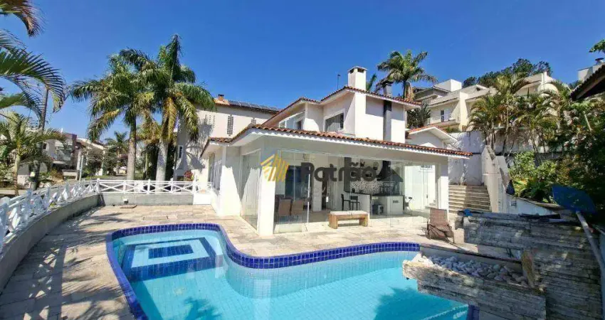 Casa com 4 dormitórios à venda, 450 m² por r$ 4.350.000,00 - swiss park - são bernardo do campo/sp