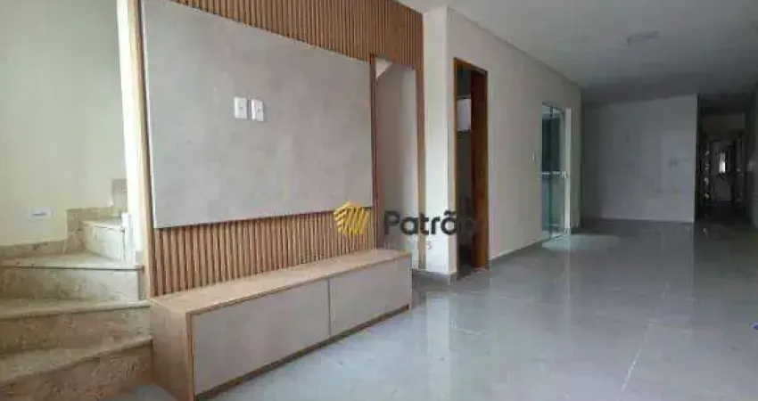 Sobrado com 3 dormitórios à venda, 140 m² por r$ 820.000,00 - vila camilópolis - santo andré/sp