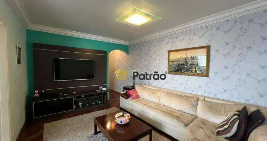 Apartamento com 3 dormitórios à venda, 103 m² por r$ 530.000,00 - centro - são bernardo do campo/sp