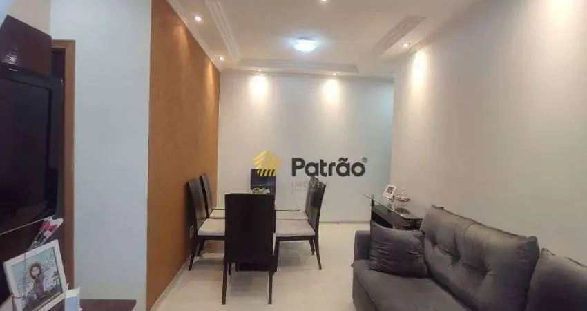 Apartamento no ed. puerto vallarta à venda, 68 m² por r$ 490.000 - jardim olavo bilac - são bernardo do campo/sp