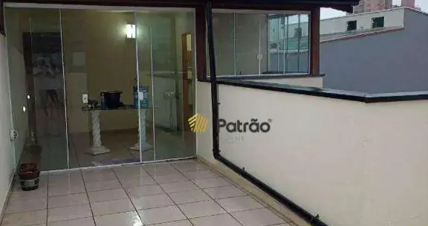 Cobertura com 2 dormitórios à venda, 57 m² por r$ 490.000,00 - jardim bela vista - santo andré/sp