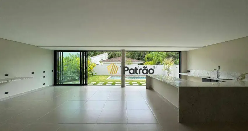 Casa nova no swiss park com 4 suítes à venda, 590 m² por r$ 7.600.000 - swiss park - são bernardo do campo/sp