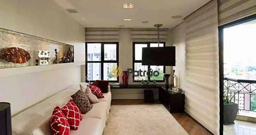 Apartamento alto padrão à venda, 174 m² por r$ 1.650.000 - jardim avelino - são paulo/sp