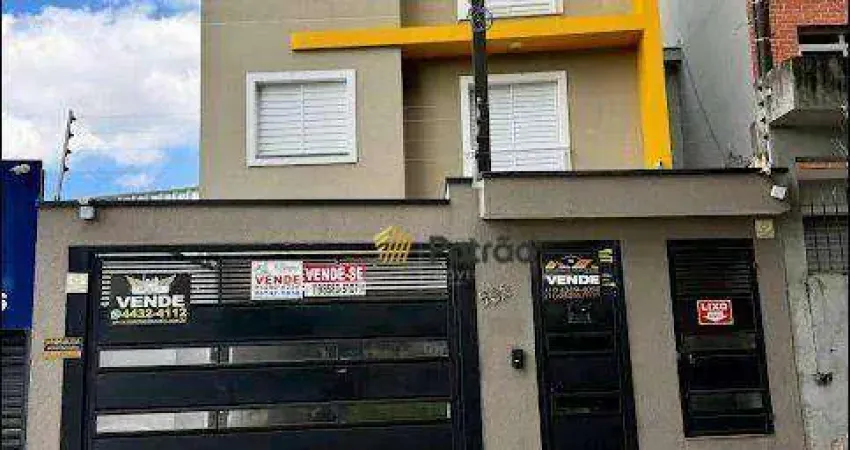 Apartamento com 2 dormitórios à venda, 46 m² por r$ 285.000,00 - jardim las vegas - santo andré/sp