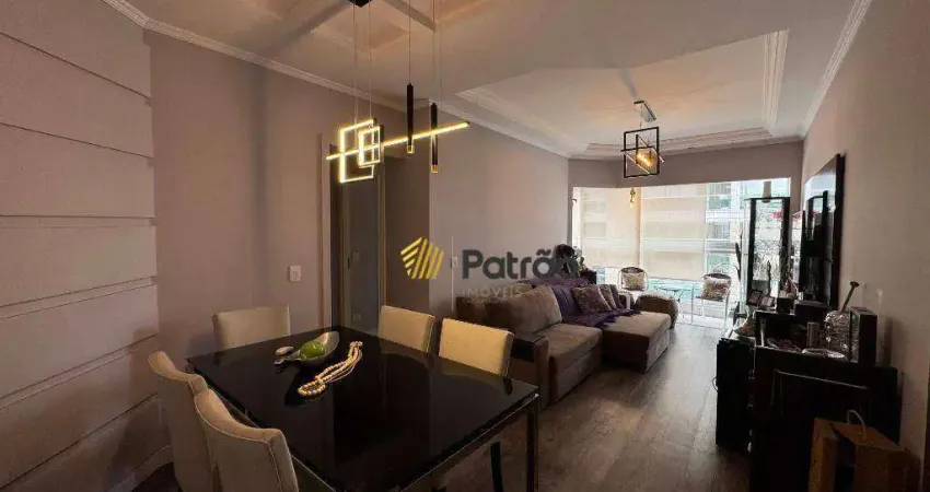 Apartamento no cittá di roma com 3 dormitórios para alugar, 98 m² por r$ 7.126/ano - centro - são bernardo do campo/sp