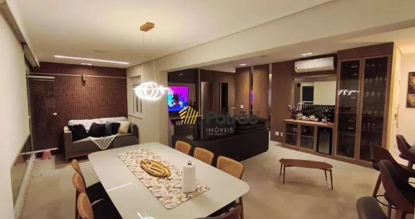 Apartamento com 3 dormitórios à venda, 151 m² por r$ 2.050.000,00 - chácara inglesa - são bernardo do campo/sp