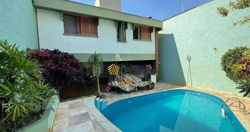 Sobrado de 400m² , moderno c/ 04 quartos sendo 02 suítes, piscina, em ótima localização no bairro nova petrópolis- sbcampo.