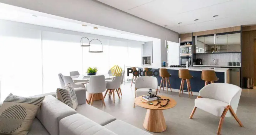 Apartamento com 3 dormitórios à venda, 151 m² por R$ 2.150.000,00 - Chácara Inglesa - São Bernardo do Campo/SP