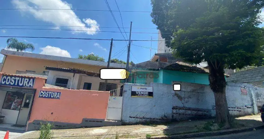Terreno à venda, 190 m² por r$ 620.000,00 - nova petrópolis - são bernardo do campo/sp