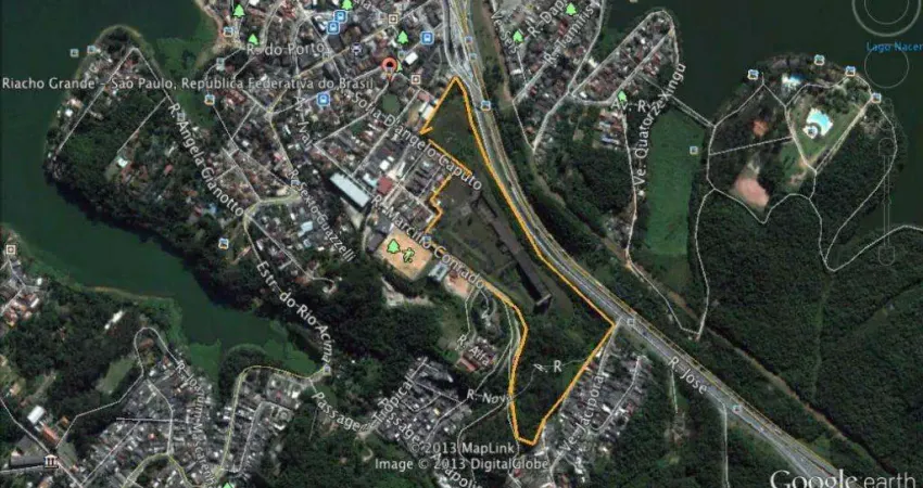 Terreno comercial à venda na Rua Sofia D Ângelo Caputo, 535, Rio Grande, São Bernardo do Campo