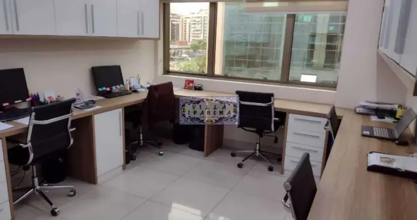 Sala comercial com 3 salas à venda na Avenida das Américas, Barra da Tijuca, Rio de Janeiro
