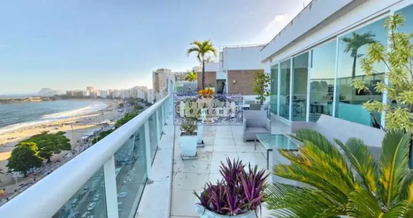 Cobertura com 4 quartos à venda na Avenida Atlântica, Copacabana, Rio de Janeiro