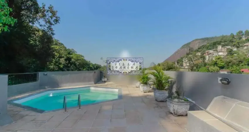 Casa em condomínio fechado com 4 quartos à venda na Rua Itamonte, Cosme Velho, Rio de Janeiro