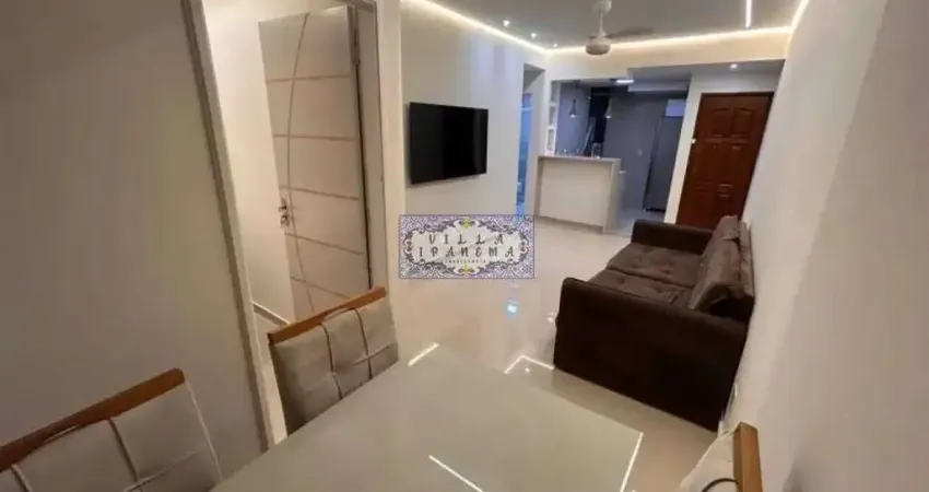 Apartamento reformado com vaga em copacabana frente rua ideal para morar ou investir