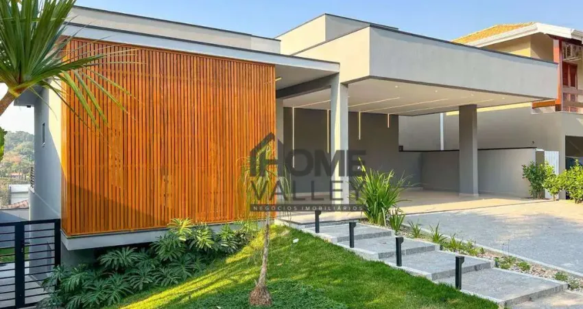 Casa com 4 dormitórios à venda, 300 m² por r$ 2.580.000,00 - condomínio residencial terras do caribe - valinhos/sp