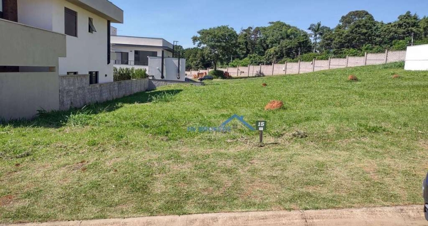 Terreno à venda, 420 m² por R$ 630.000,00 - Condomínio Reserva do Itamaracá - Valinhos/SP