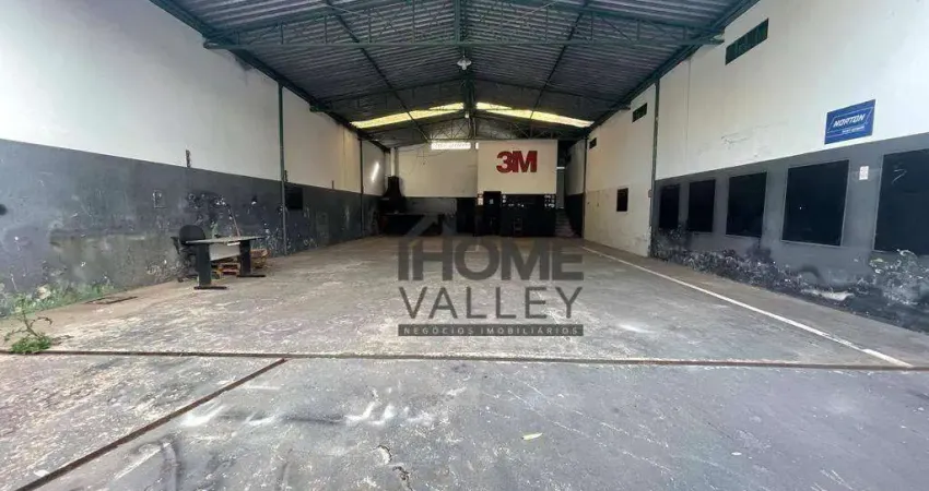 Barracão comercial a venda, 352,50m², situado na Vila Sônia, em Valinhos