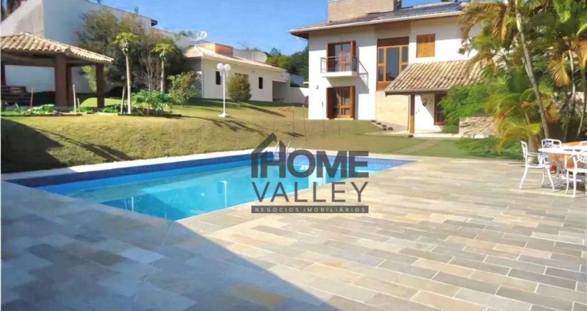 Casa com 4 dormitórios à venda, 521 m² por R$ 5.500.000,00 - Condomínio Marambaia - Vinhedo/SP