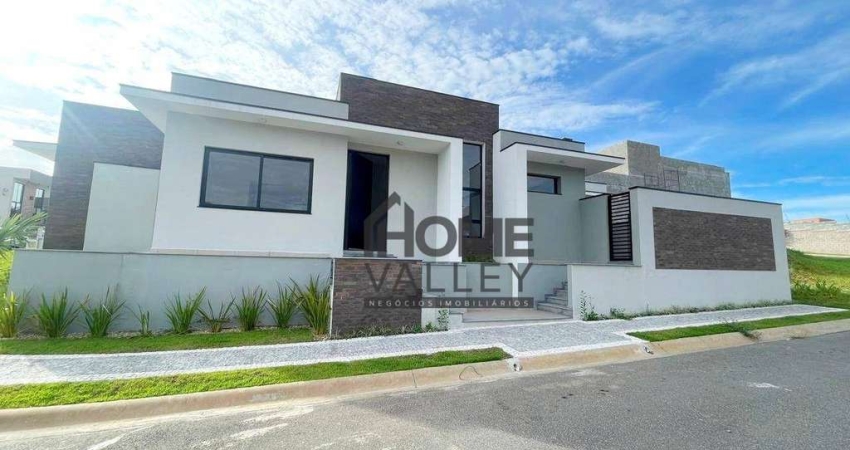 Linda casa a venda em condomínio de Valinhos, 3 suítes, Valinhos-SP