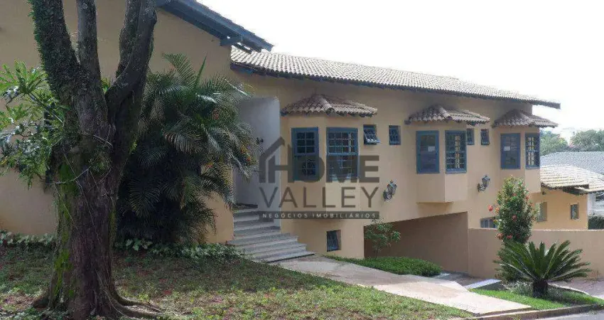 Casa com 4 dormitórios, 302 m² - venda por r$ 2.500.000,00 ou aluguel por r$ 11.180,00/mês - condomínio marambaia - vinhedo/sp