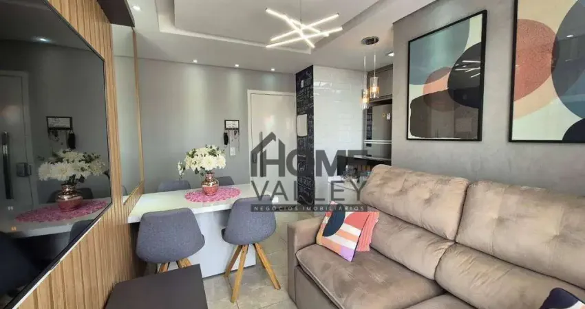 Apartamento com 2 quartos, 1 banheiro, 9º andar, residencial verona, valinhos.