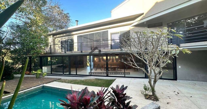Casa com 3 dormitórios à venda, 450 m² por R$ 2.980.000,00 - Condomínio Chácara Flora - Valinhos/SP