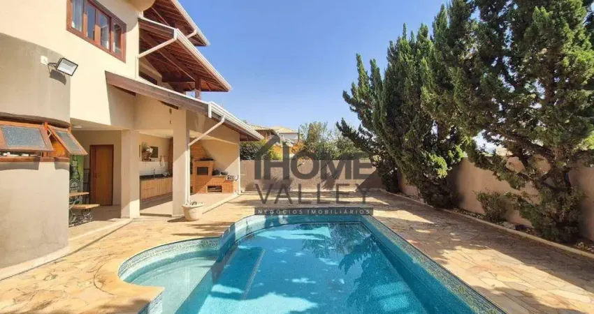 Casa com 3 dormitórios à venda, 372 m² por r$ 1.950.000,00 - condomínio residencial terras do caribe - valinhos/sp