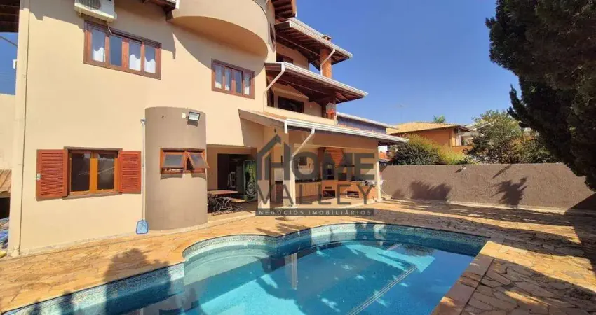 Casa com 3 dormitórios à venda, 372 m² por R$ 1.950.000,00 - Condomínio Residencial Terras do Caribe - Valinhos/SP